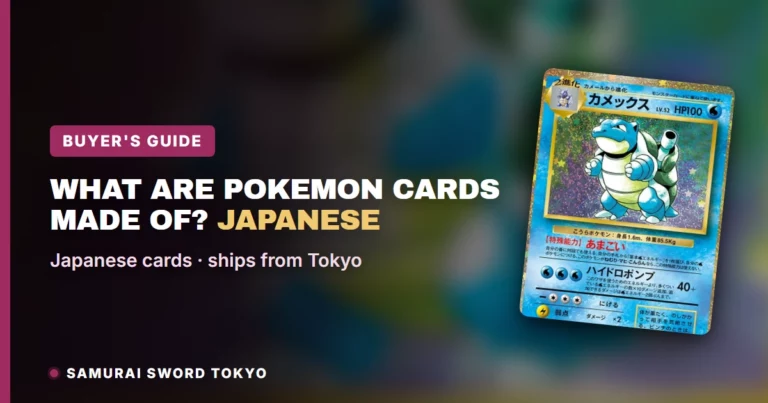 Woraus bestehen Pokemon-Karten? Der japanische Kartenkarton erklärt
