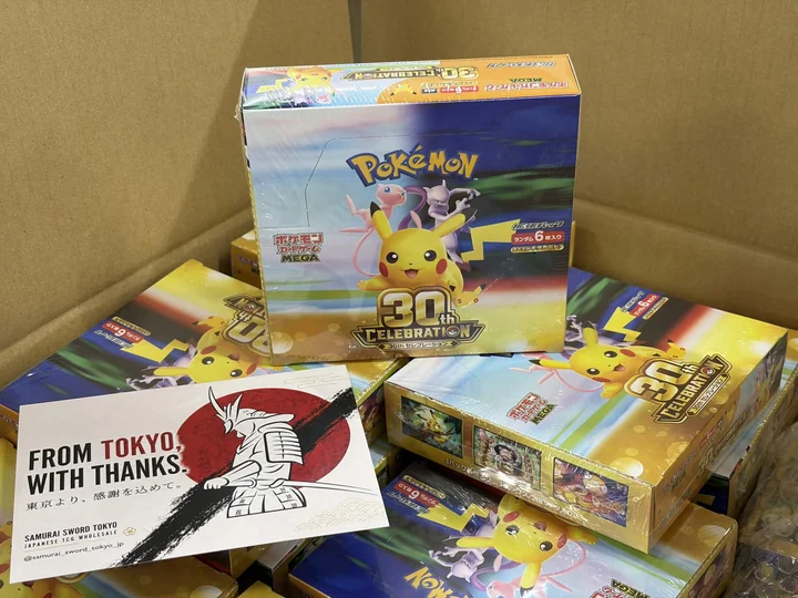 30th CELEBRATION Booster Box Japanese product listing on samuraiswordtokyo.com