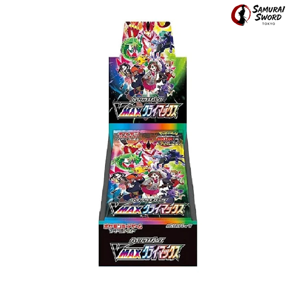 S8B VMAX Climax japanische Pokemon Booster Box, gelistet auf samuraiswordtokyo.com