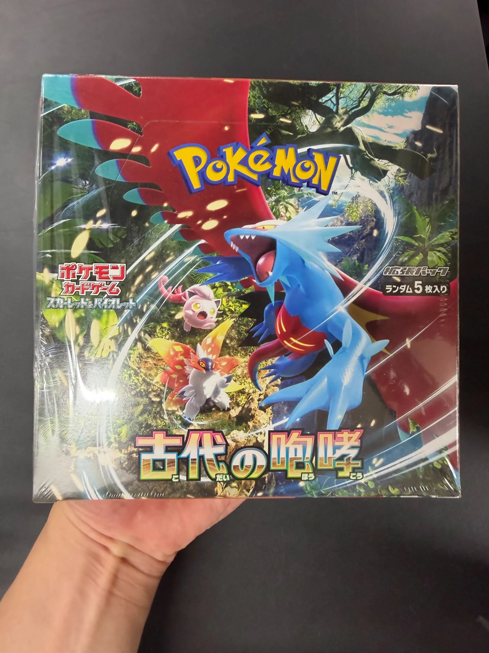 SV4K-Ancient Roar japanische Pokemon Booster Box, Angebot für eine beschädigte Box