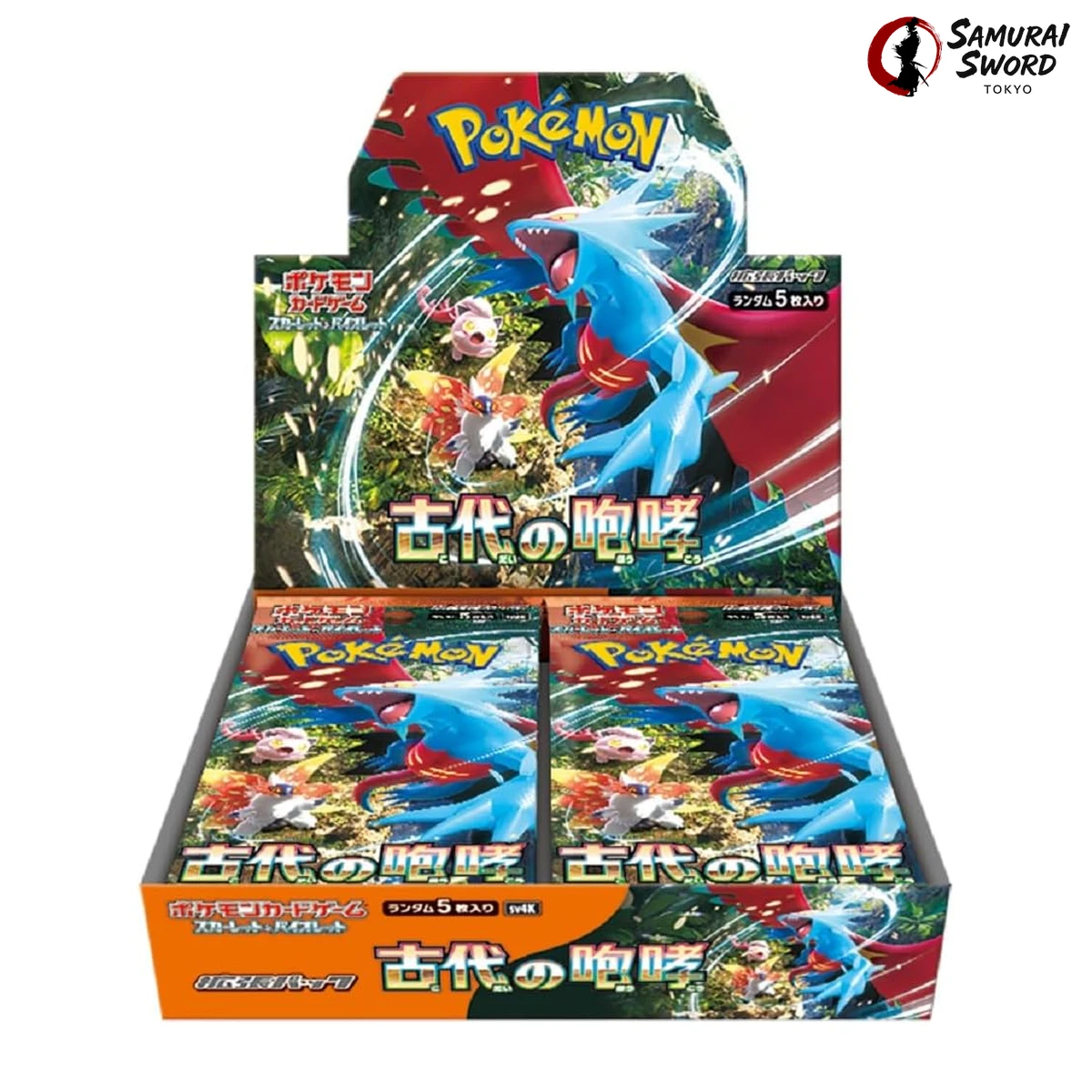SV4K-Ancient Roar japanische Pokemon Booster Box, reguläres versiegeltes Angebot