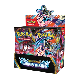 Pokémon TCG Mega Evolution Chaos Rising Booster Display