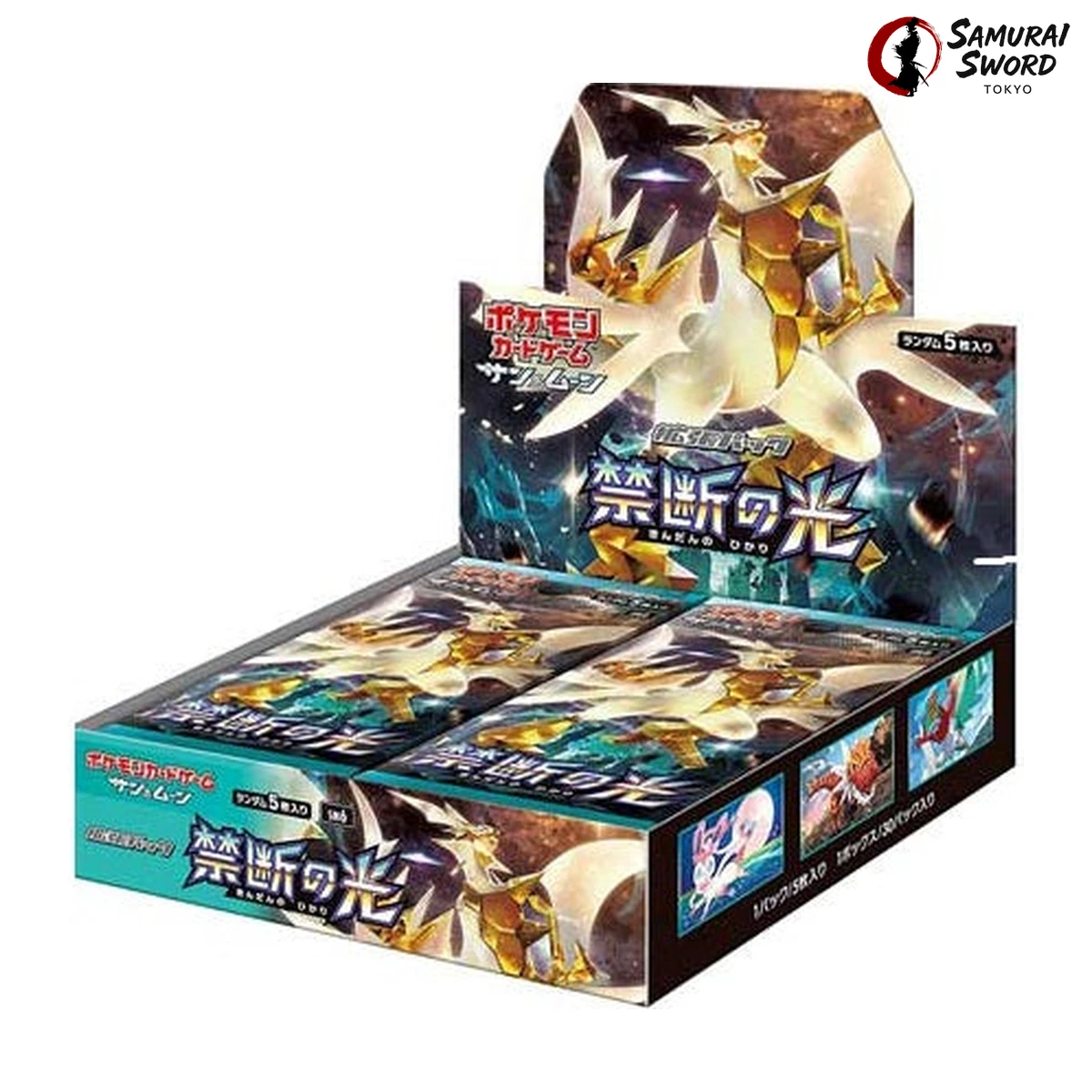 SM6 Forbidden Light Japanese Pokemon Booster Box, listed on samuraiswordtokyo.com