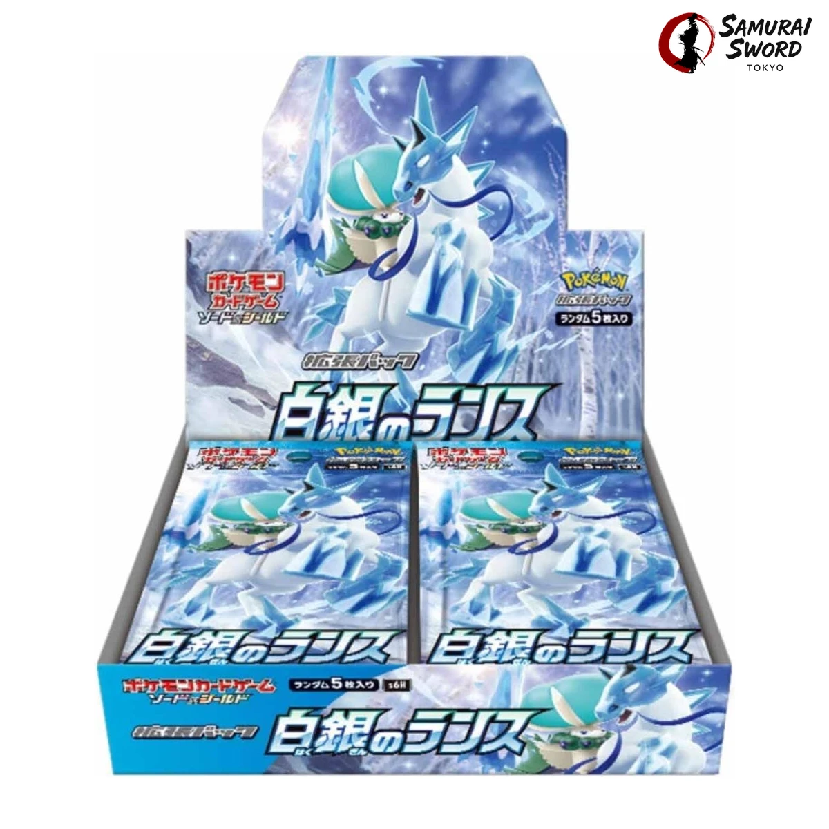 S6H Silver Lance Japanese Pokemon Booster Box, listed on samuraiswordtokyo.com
