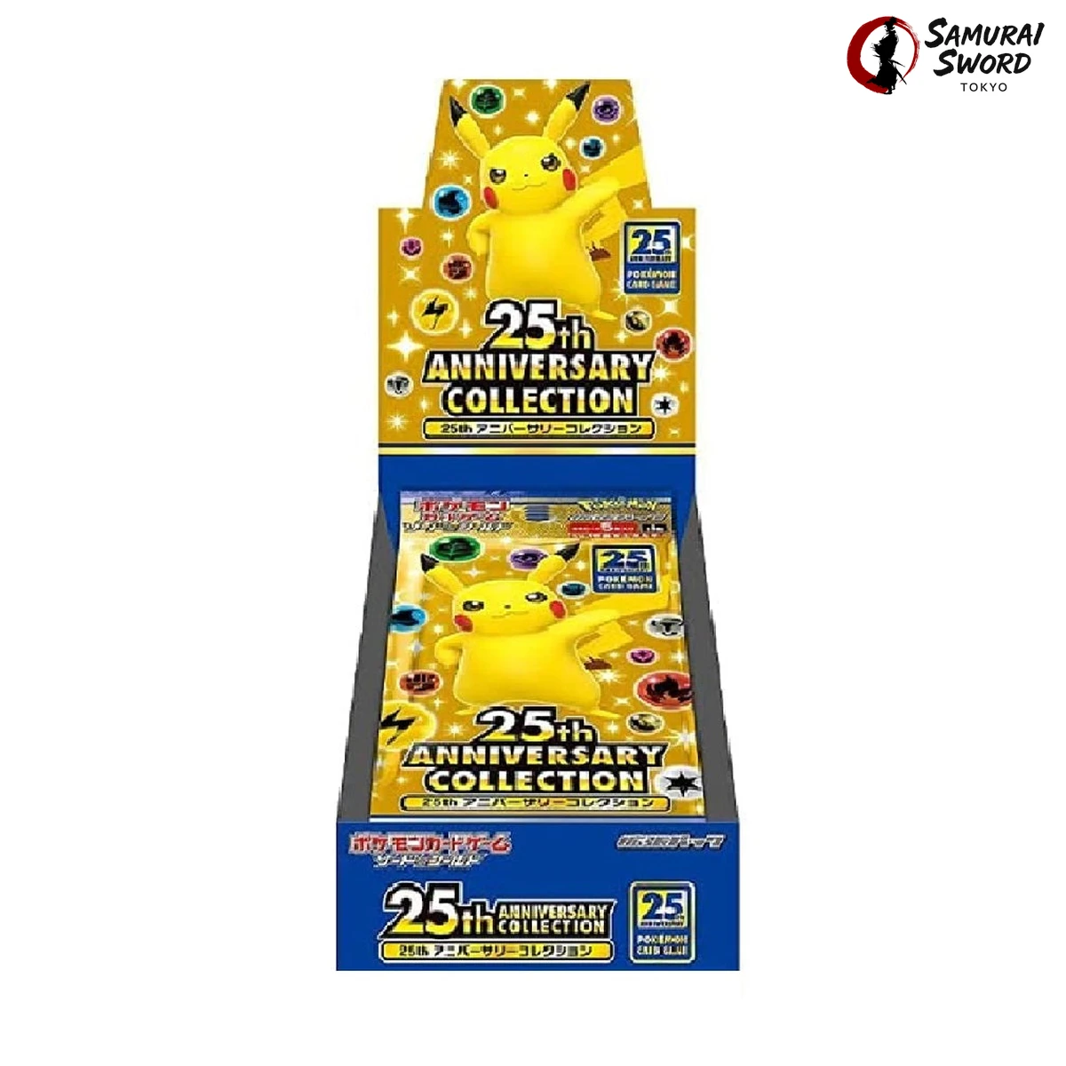 S8A-25th Anniversary Collection Japanese Pokemon Booster Box, listed on samuraiswordtokyo.com