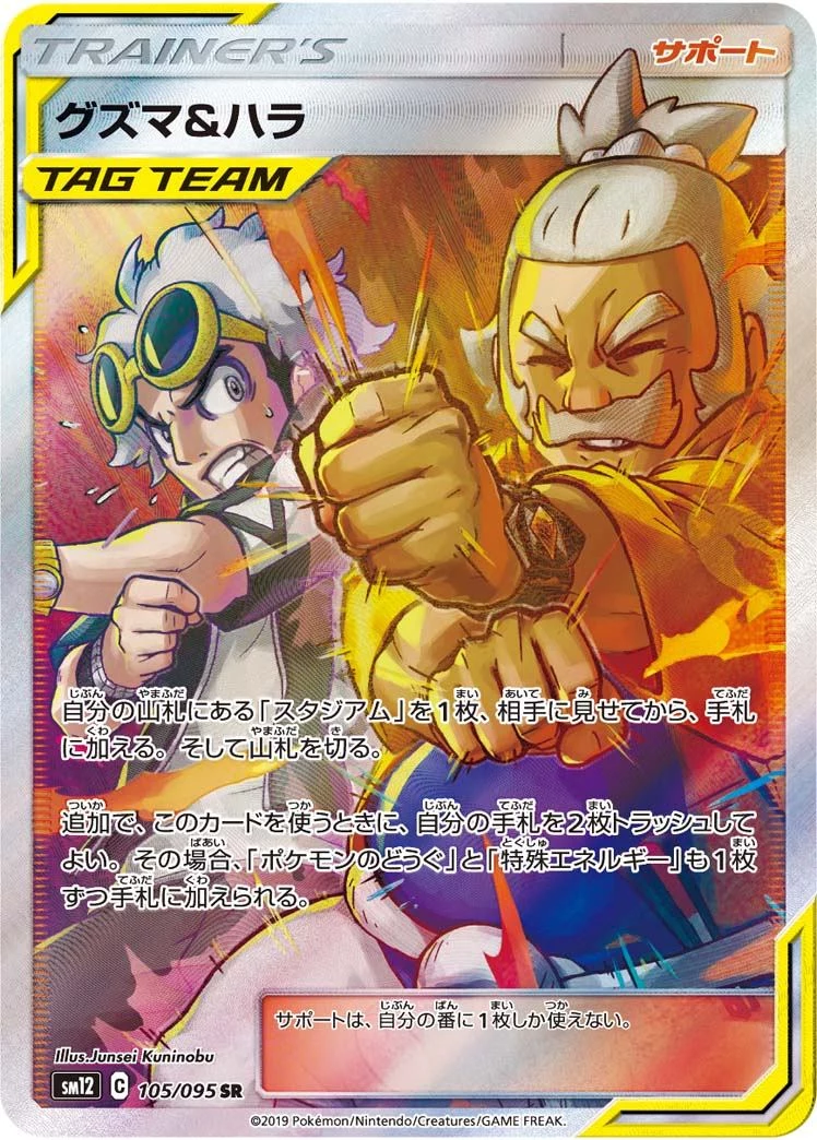 PSA 10 Guzma and Hala SR 105/095 slab photo
