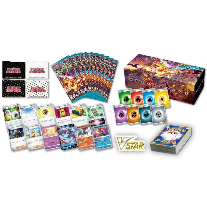 Ruler of the Black Flame Deck Build Box, Japanese Pokemon TCG