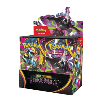 Pokemon TCG Mega Evolution Pitch Black Booster Display