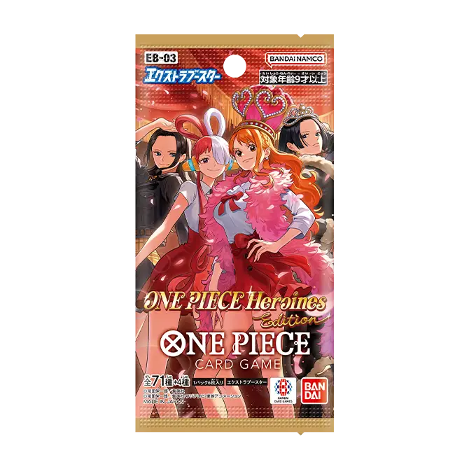 EB-03 ONE PIECE Heroines Edition booster pack Jepang