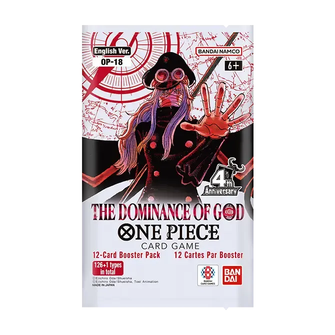 OP-18 THE DOMINANCE OF GOD English booster pack