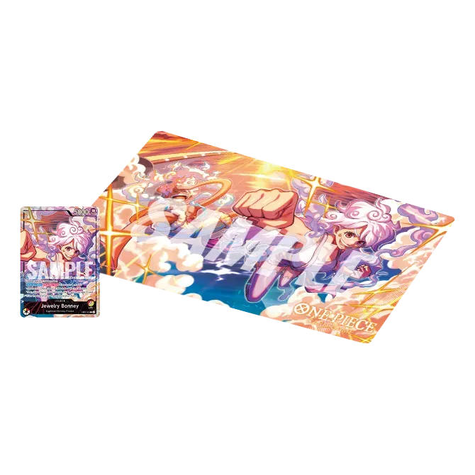 Playmat&Card Set -Luffy&Bonney- English