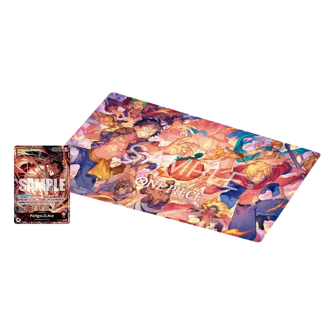 Official Playmat - Flame-Flame Fruit Coliseum Edition English