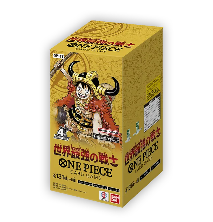 OP-17 THE WORLD'S STRONGEST WARRIORS booster pack