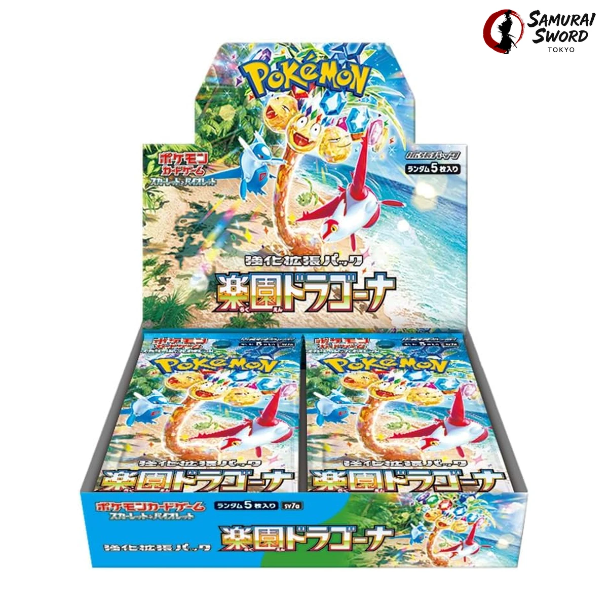 SV7A-Paradise Dragona Japanese Pokemon Booster Box regular product photo
