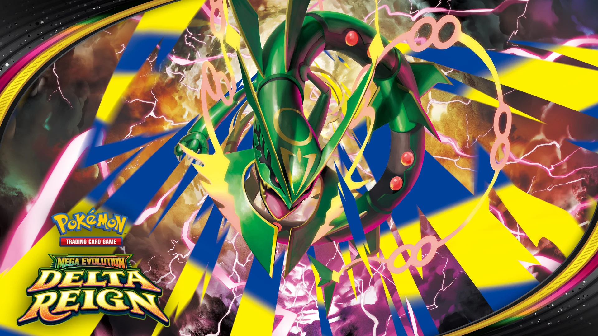 Pokemon TCG Mega Evolution Delta Reign announcement art