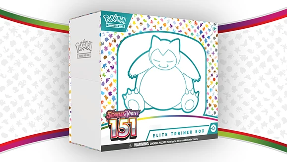 Pokemon TCG Scarlet and Violet 151 Elite Trainer Box official product image