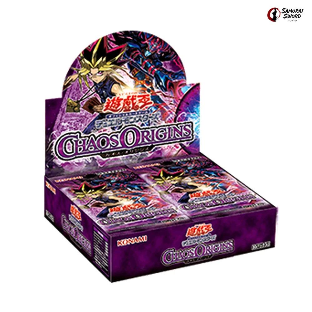 CORI Chaos Origins japanische Yu-Gi-Oh-Booster-Box, unser eigenes gelistetes Produkt