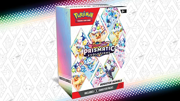Pokémon TCG: Scarlet & Violet—Prismatic Evolutions Booster Bundle