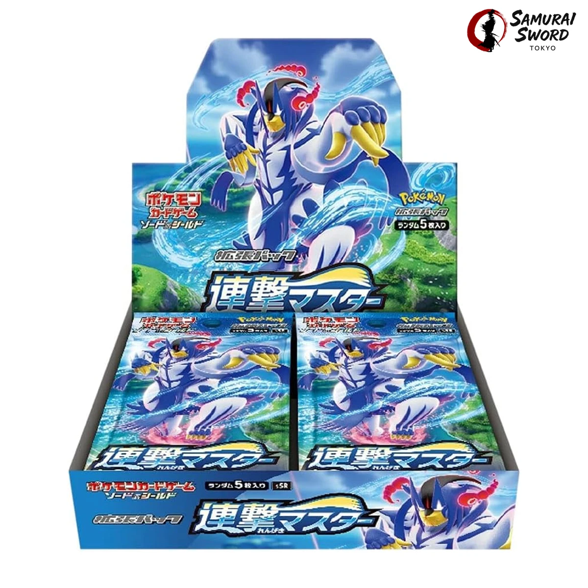 S5R-Rapid Strike Master Japanese Pokemon Booster Box, listed on samuraiswordtokyo.com