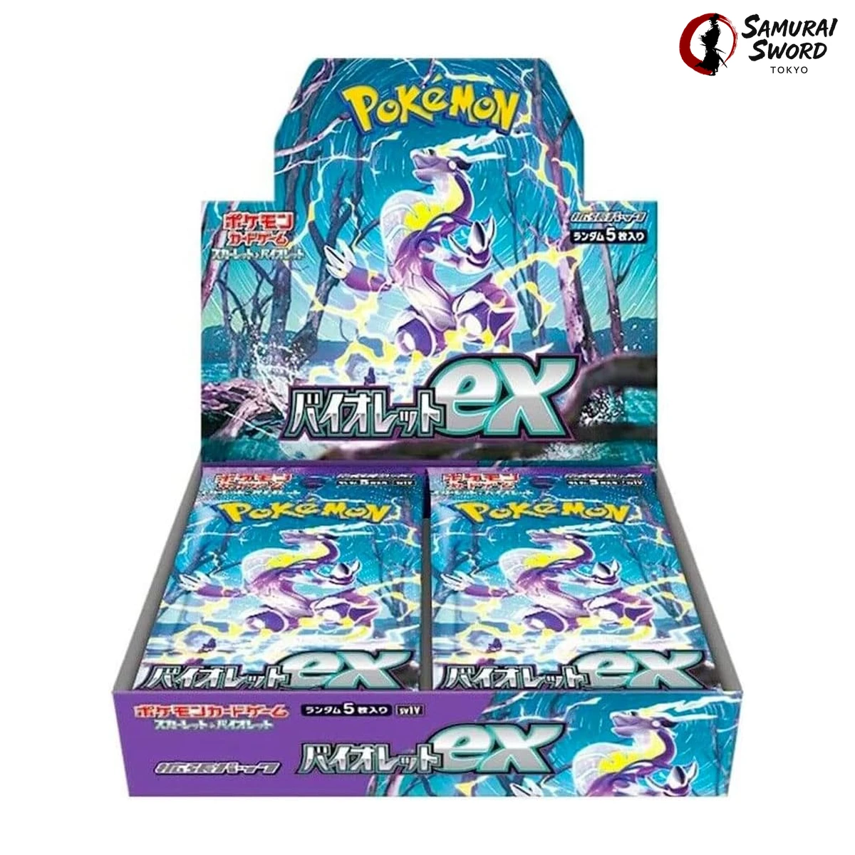 SV1V Violet ex Japanese Pokemon Booster Box, listed on samuraiswordtokyo.com
