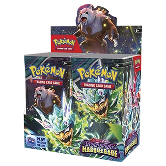 Pokemon TCG Scarlet and Violet Twilight Masquerade Booster Display Box official product image