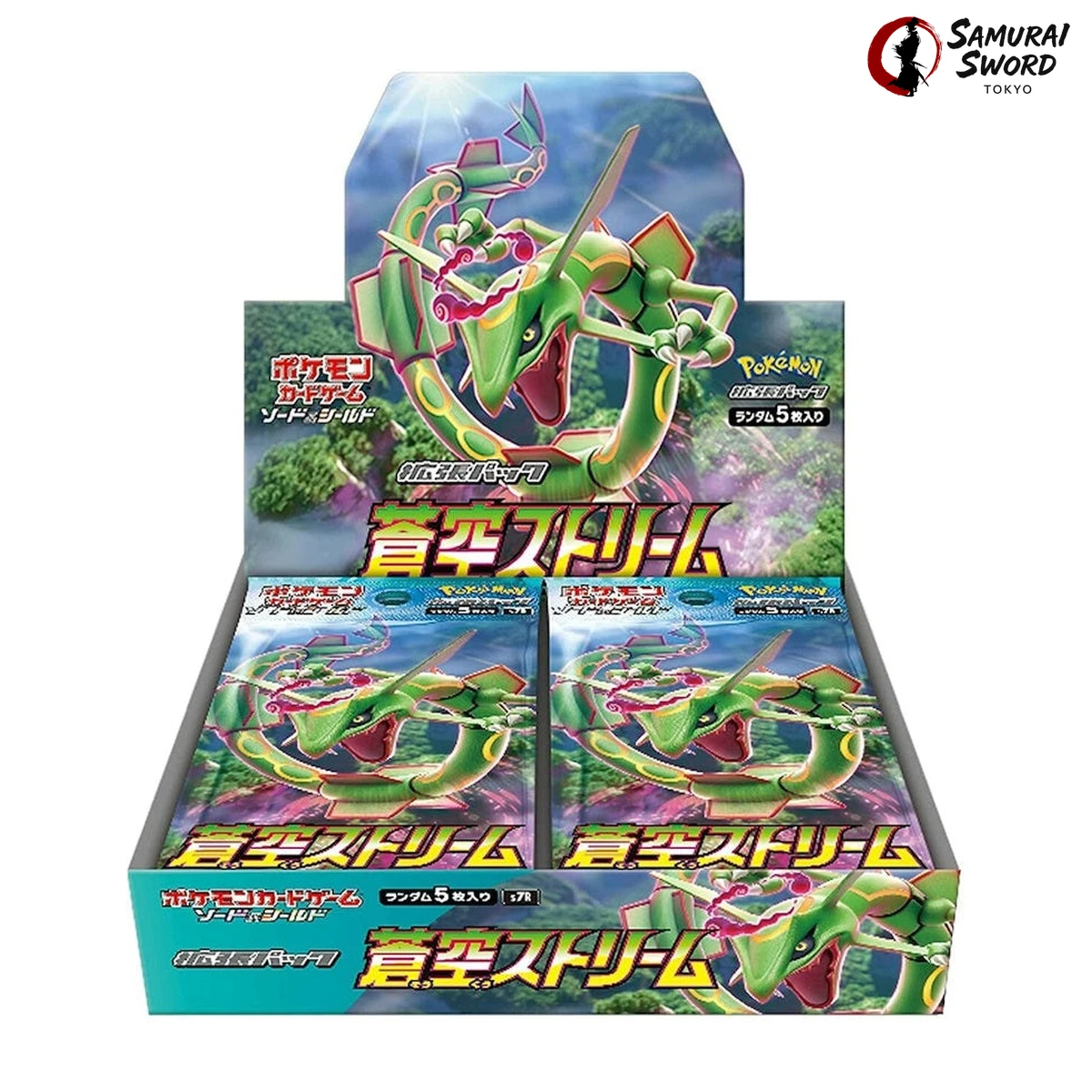 S7R Blue Sky Stream Japanese Pokemon Booster Box, sealed