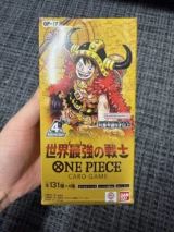 OP-17 The World's Strongest Warriors Japanische One Piece Booster Box - Damaged Box
