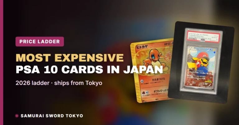 Most Expensive PSA 10 Pokemon Cards in Japan: 2026 Price Ladder