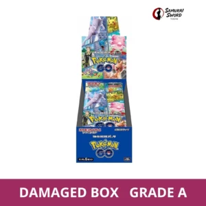 S10B-Pokémon Go Japanese Pokemon Booster Box - Damaged Box - regular product image with Damaged Box Grade A label