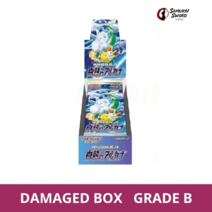 S11A-Incandescent Arcana Japanese Pokemon Booster Box - Damaged Box (Grade B) - regular product image with Damaged Box Grade B label