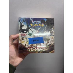 SV2D-Clay Burst Japanese Pokemon Booster Box - Damaged Box (Grade B)