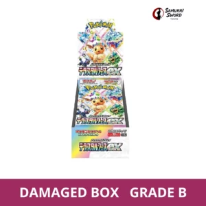 SV8A-Terastal Festival ex Japanese Pokemon Booster Box - Damaged Box (Grade B) - regular product image with Damaged Box Grade B label