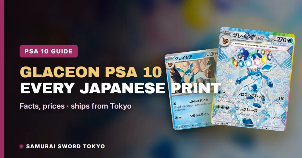 Glaceon PSA 10 Japanese Pokemon Cards: Every Japanese Print Compared