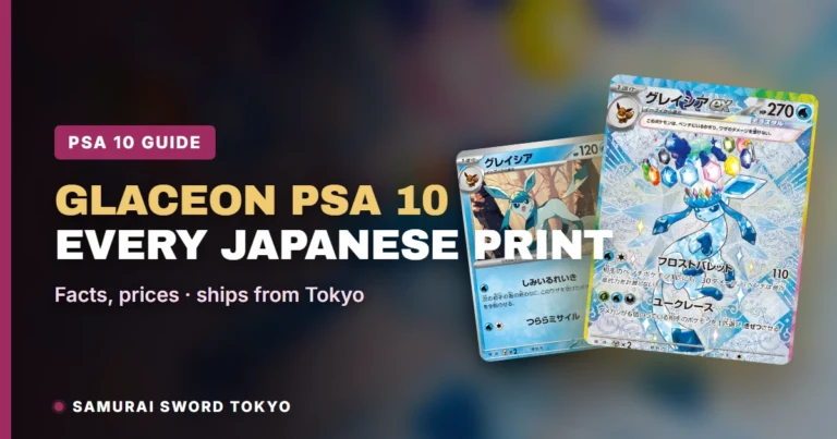 Glaceon PSA 10 Japanese Pokemon Cards: Every Japanese Print Compared