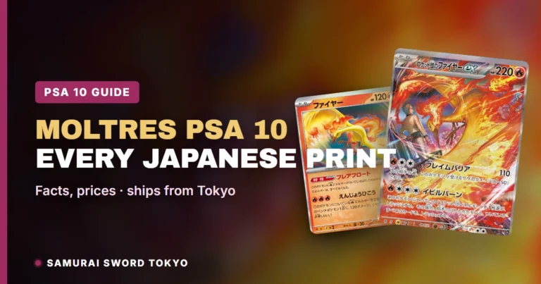 Moltres PSA 10 Japanese Pokemon Cards: Every Japanese Print Compared