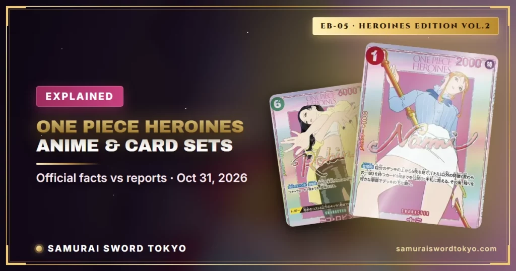 ONE PIECE HEROINES Dijelaskan: Anime, Novel, dan Set One Piece Card Game