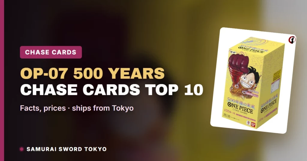 One Piece OP-07 500 Years in the Future chase-kaarten: top 10 van de prijzen