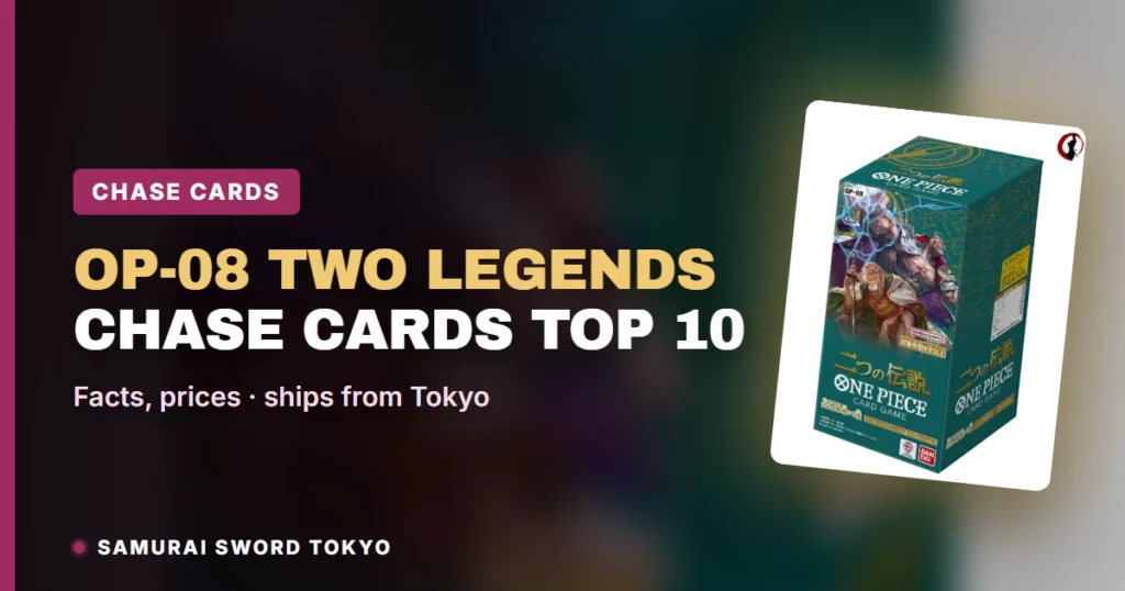 One Piece OP-08 Two Legends chasekaarten: top 10 prijzen en parallels