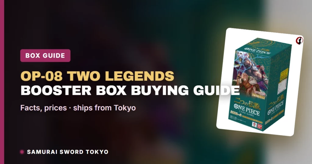 OP-08 Two Legends Box di buste One Piece: contenuto e prezzi