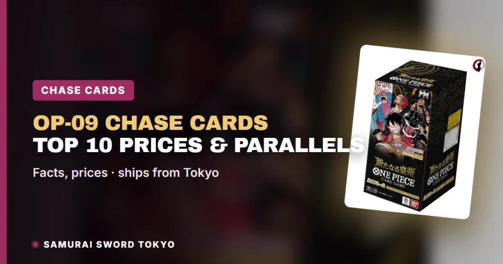 One Piece OP-09 Chase Cards: Top-10-Preise, Parallels und Box-Guide