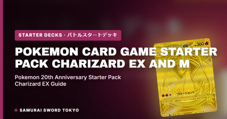 Pokemon Card Game Starter Pack (XY 20th Anniversary) Charizard EX and M Charizard EX Guide
