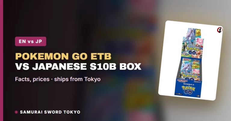 Pokemon GO Elite Trainer Box vs the Japanese Pokemon GO (S10b) Box