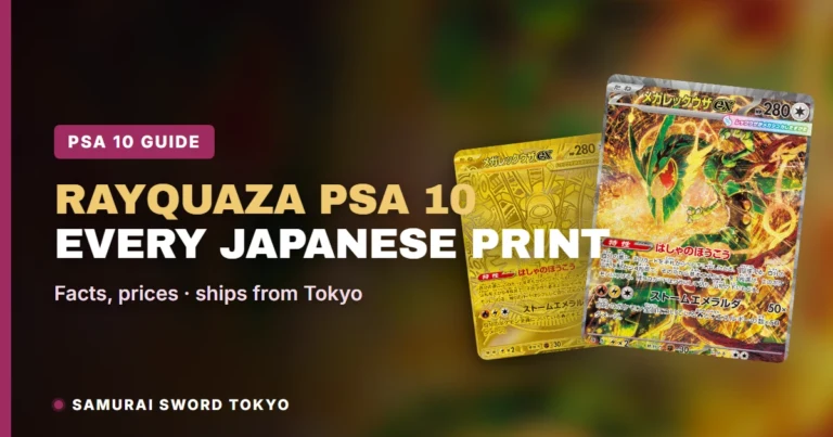 Rayquaza PSA 10 Japanese Pokemon Cards: Every Japanese Print Compared