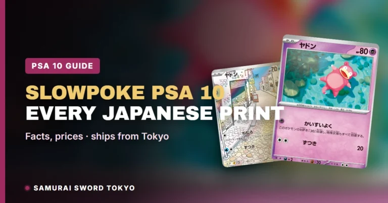 Slowpoke PSA 10 Japanese Pokemon Cards: Every Japanese Print Compared