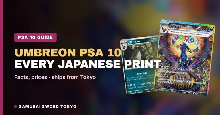 Umbreon PSA 10 Japanese Pokemon Cards: Every Japanese Print Compared