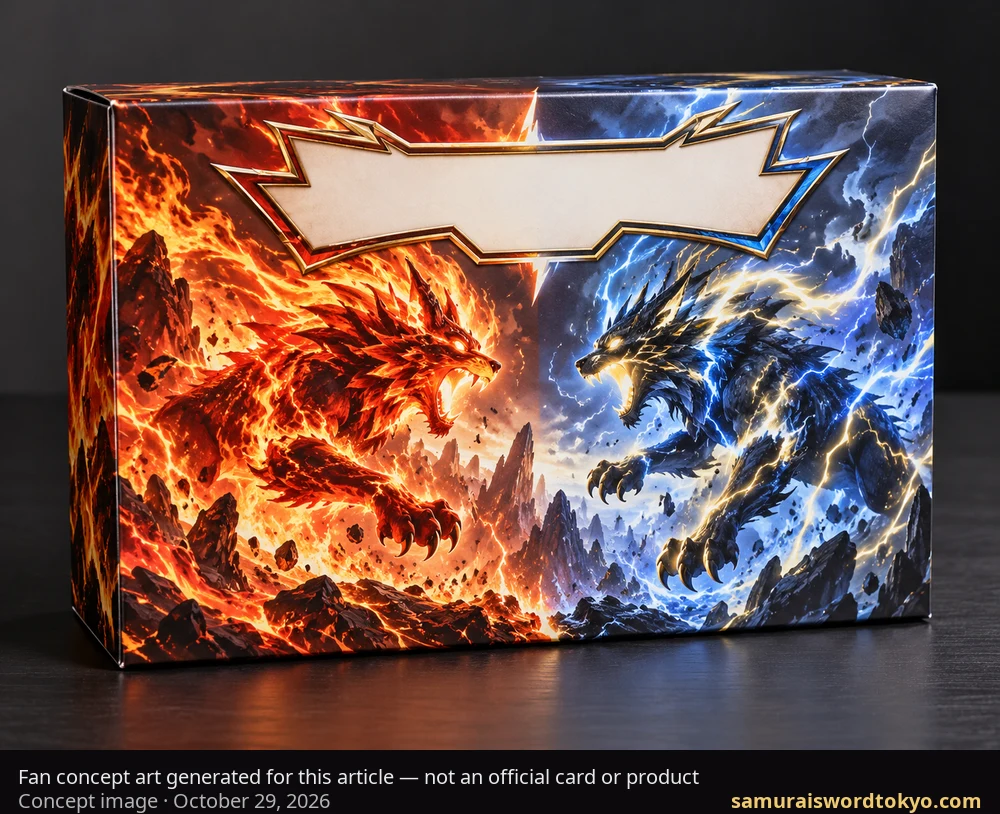 Fan concept packaging mock-up generated for this article &mdash; not an official product