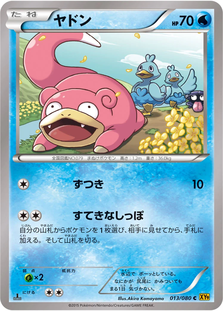 Slowpoke XY9-B 013/080