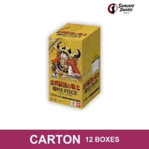 OP-17 The World's Strongest Warriors Japanese One Piece Booster Box - Carton