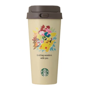 Pokémon + STARBUCKS Stainless Steel TOGO Bottle Pikachu 473ml - product image