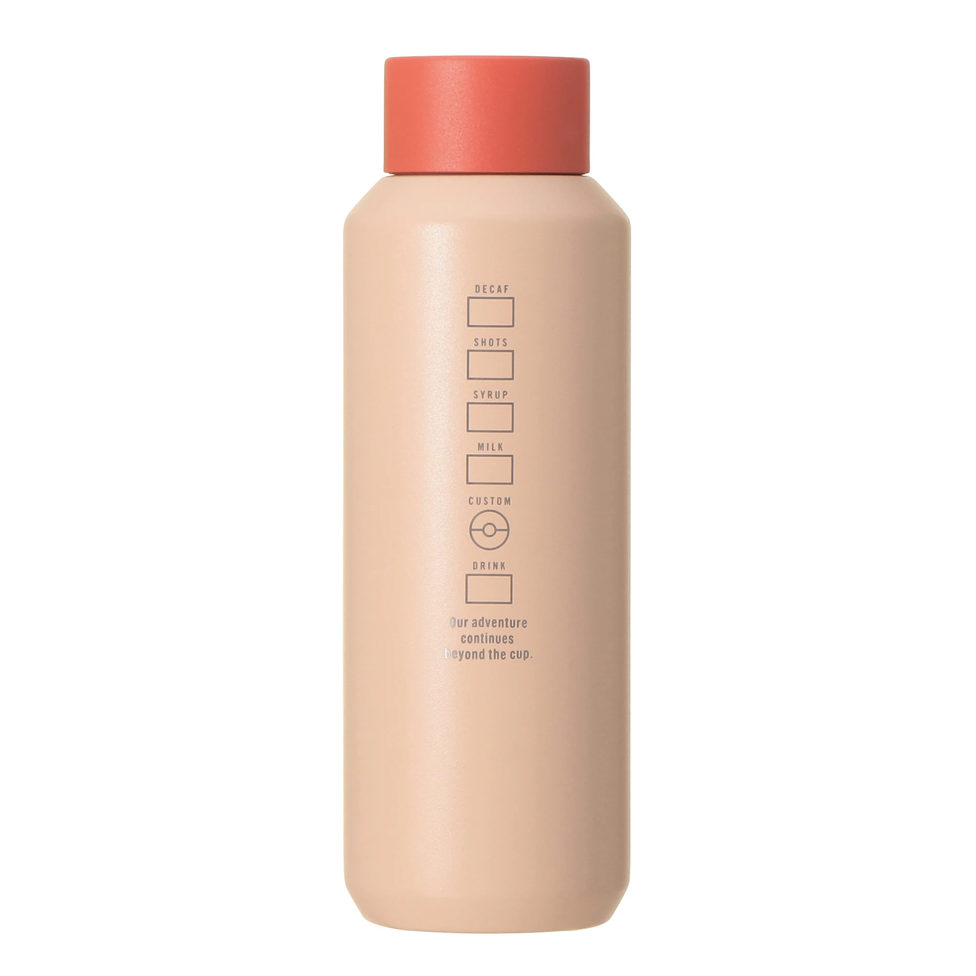 Pokémon + STARBUCKS Stainless Steel Bottle Charmander 473ml - detail